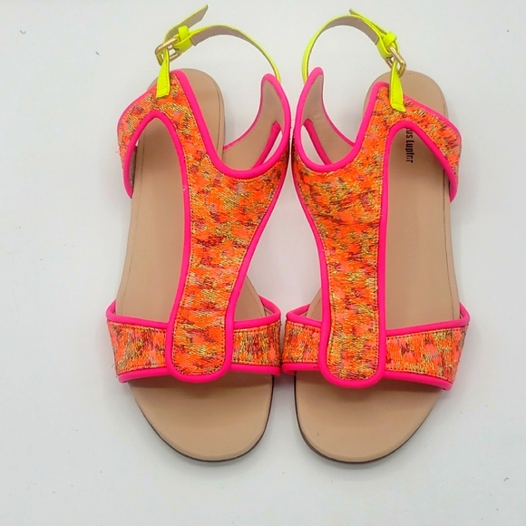 Markus Lupfer size 40 NEW NEVER BEEN WORN COLOR HOT PINK ORANGE & LIME GREEN - Picture 10 of 10